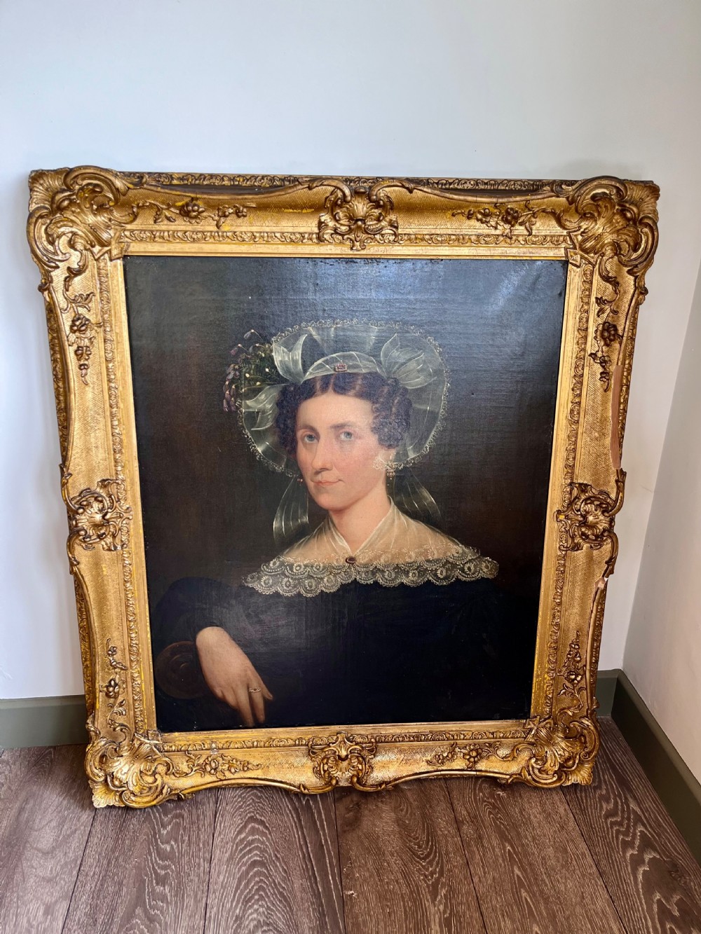 Large oil portrait 