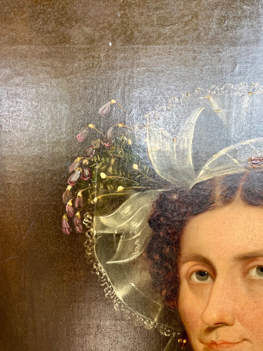 Large oil portrait  View V