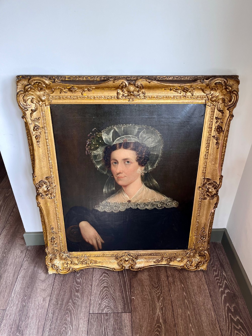 Large oil portrait  View XIII