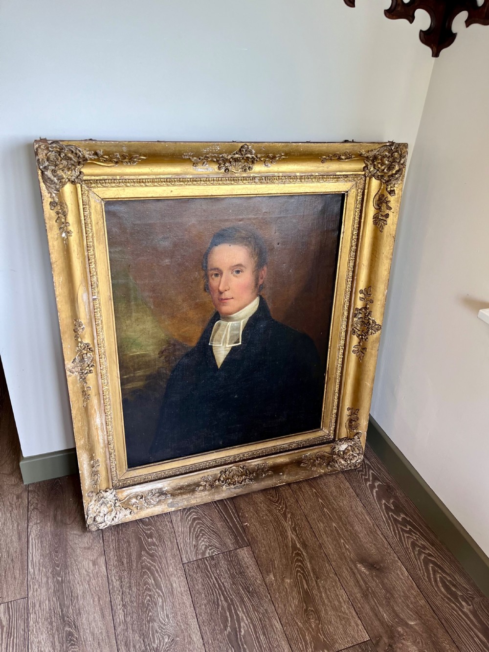Large oil portrait 