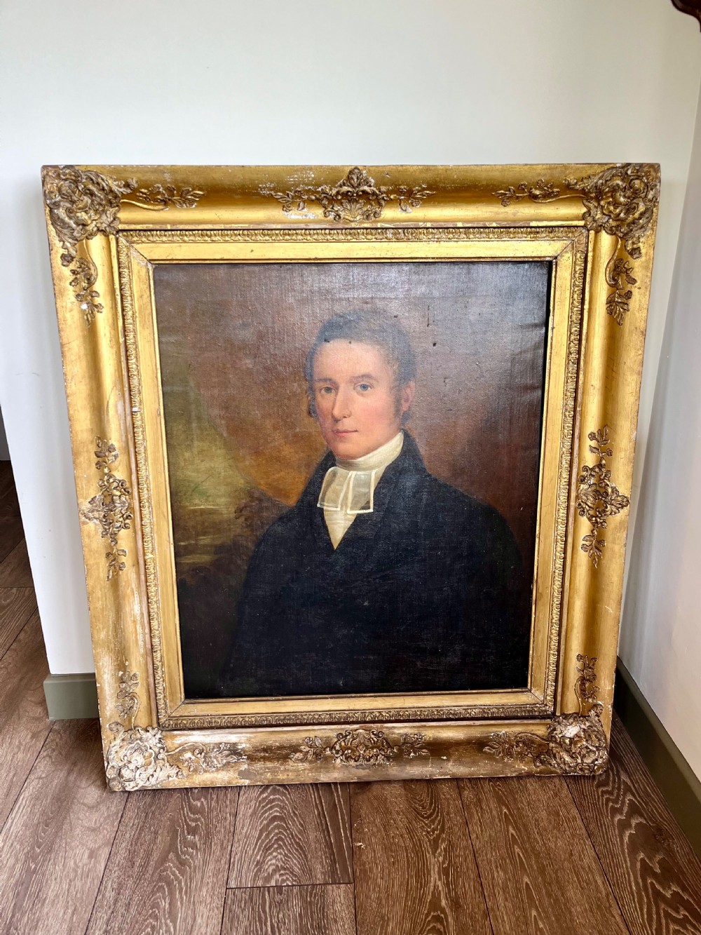 Large oil portrait  View III
