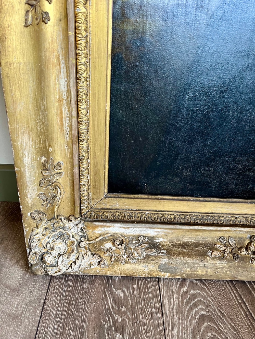Large oil portrait  View V