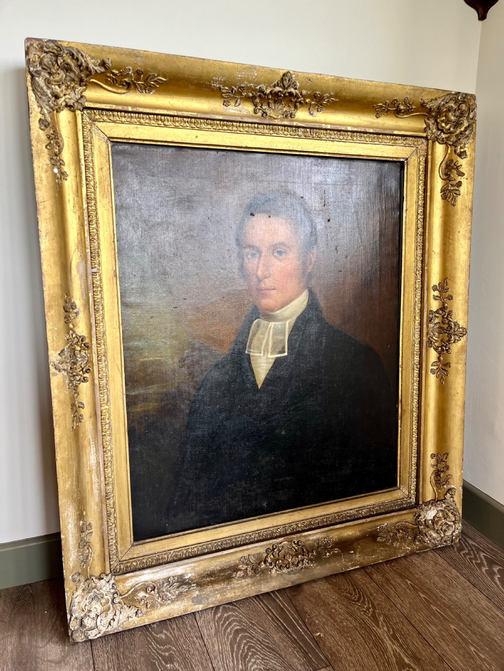 Large oil portrait  View IX