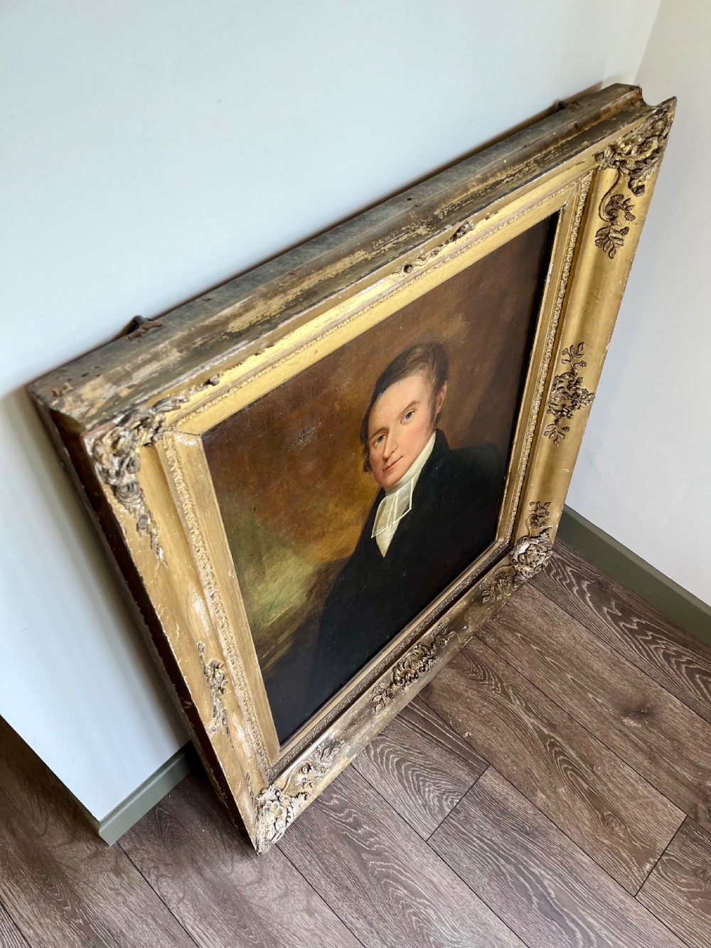 Large oil portrait  View X