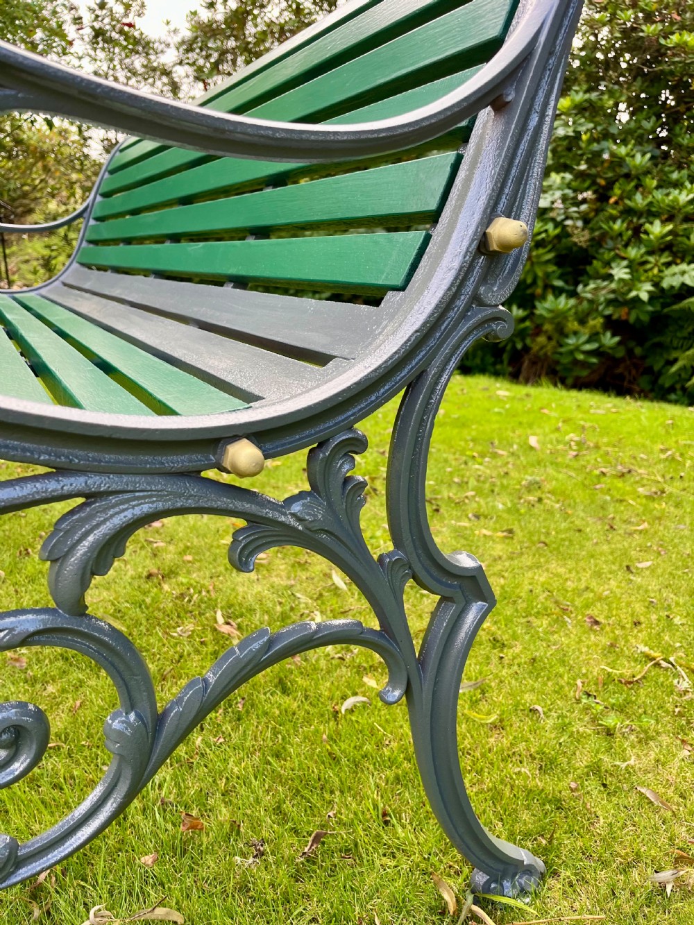 Scottish garden bench View VII