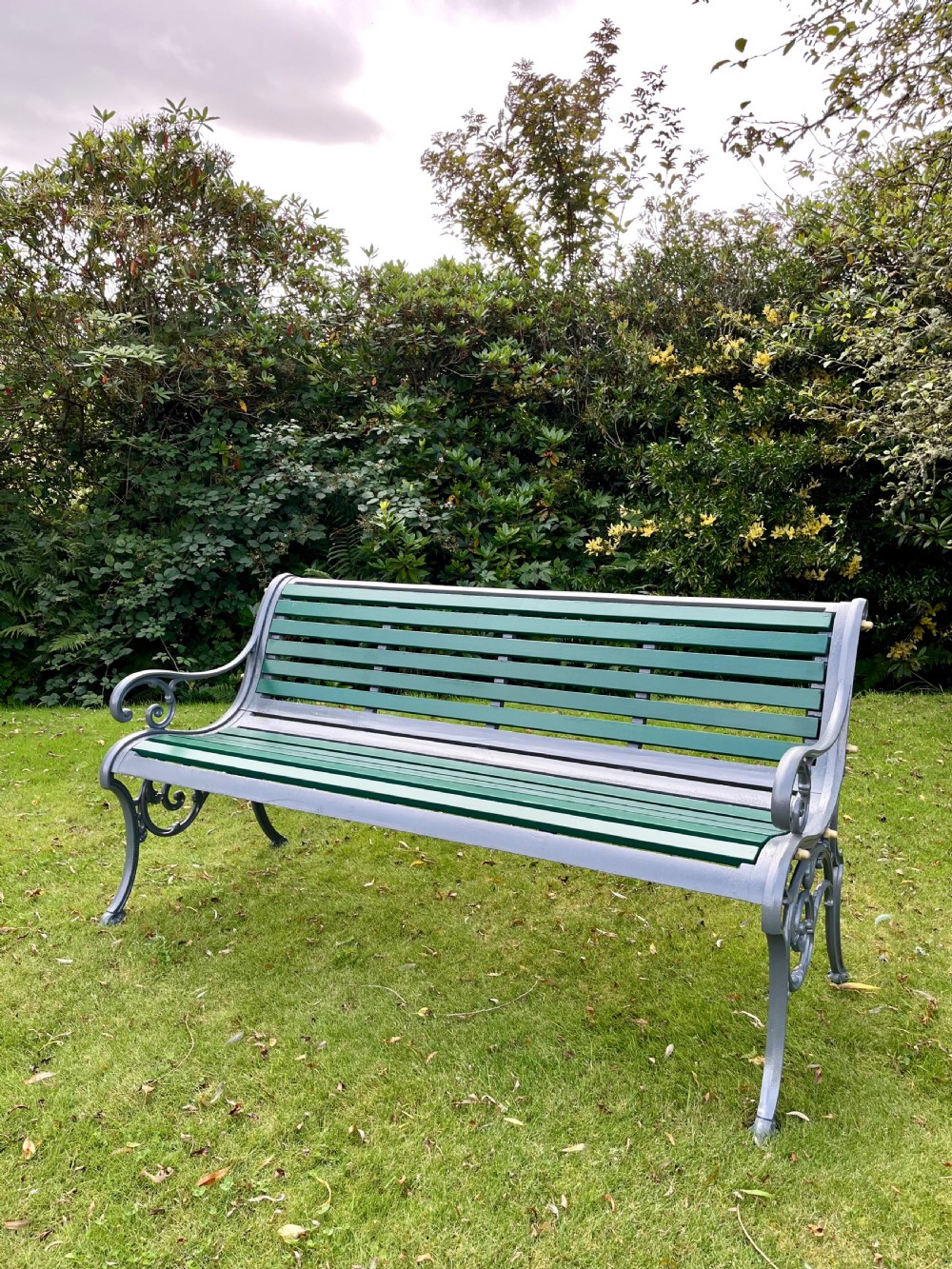 Scottish garden bench View XIV