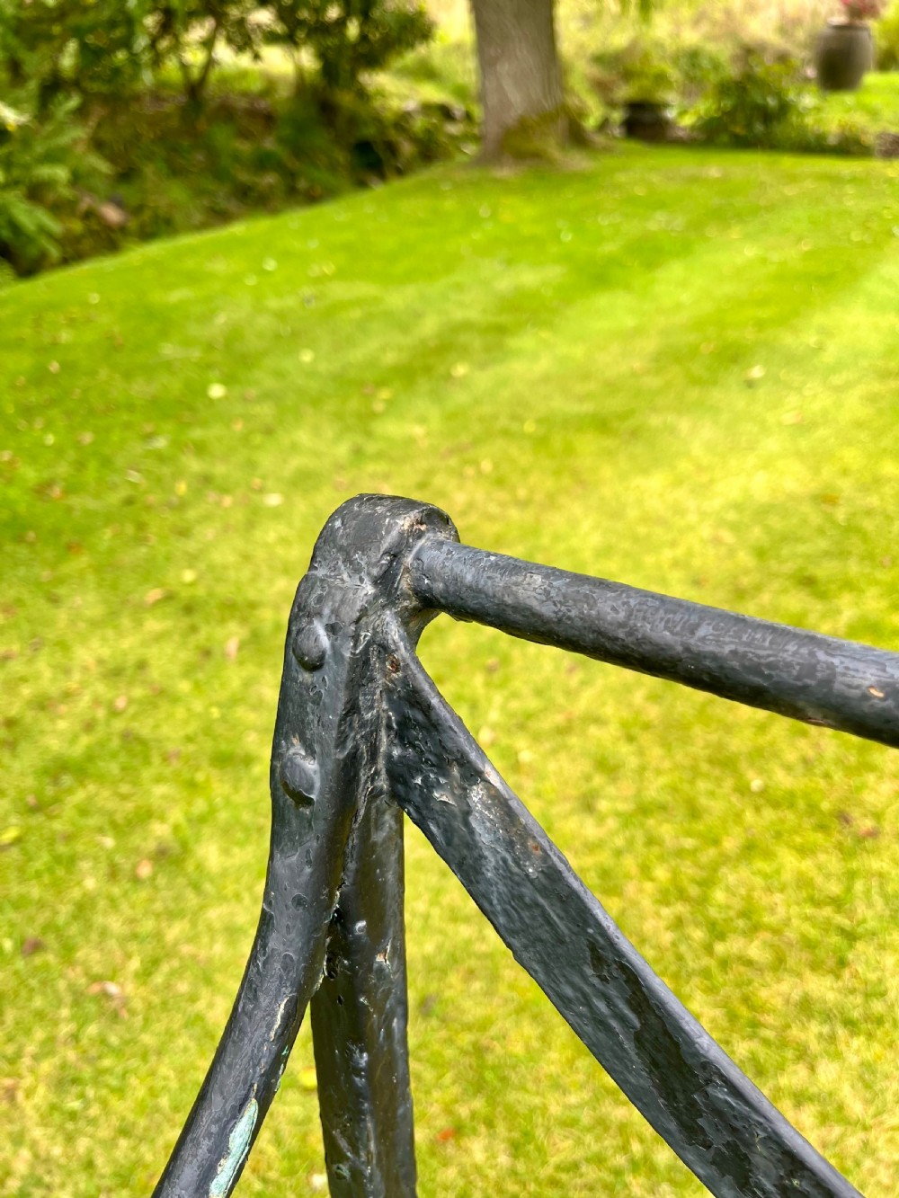 Rare Scottish garden bench View VI