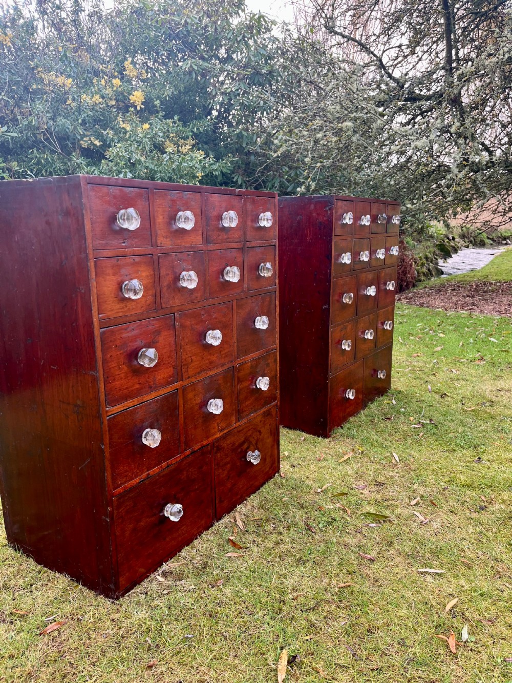 Bank of chemist drawers  View XI