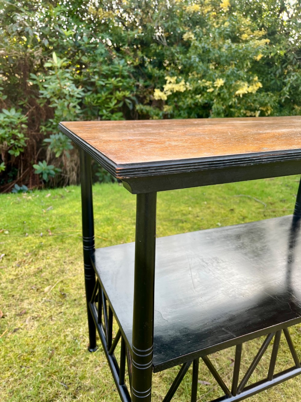 Rare E. W. Godwin aesthetic side table  View IV