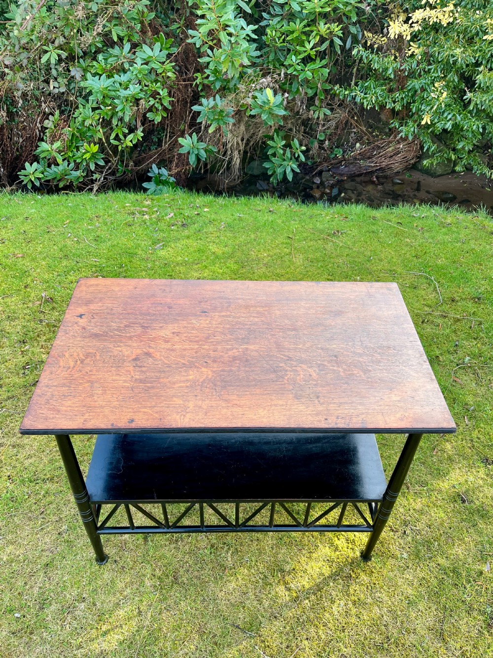 Rare E. W. Godwin aesthetic side table  View VI