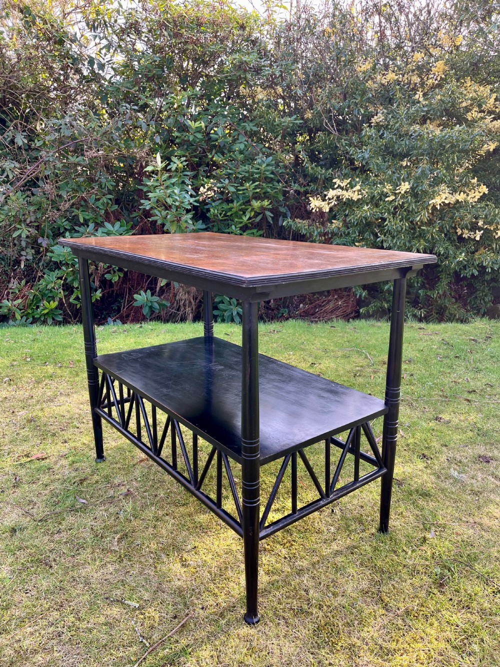 Rare E. W. Godwin aesthetic side table  View VIII