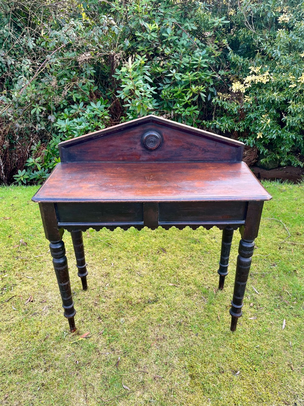 Scottish pine console table  View II