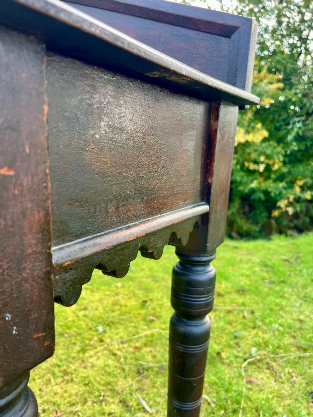 Scottish pine console table  View V