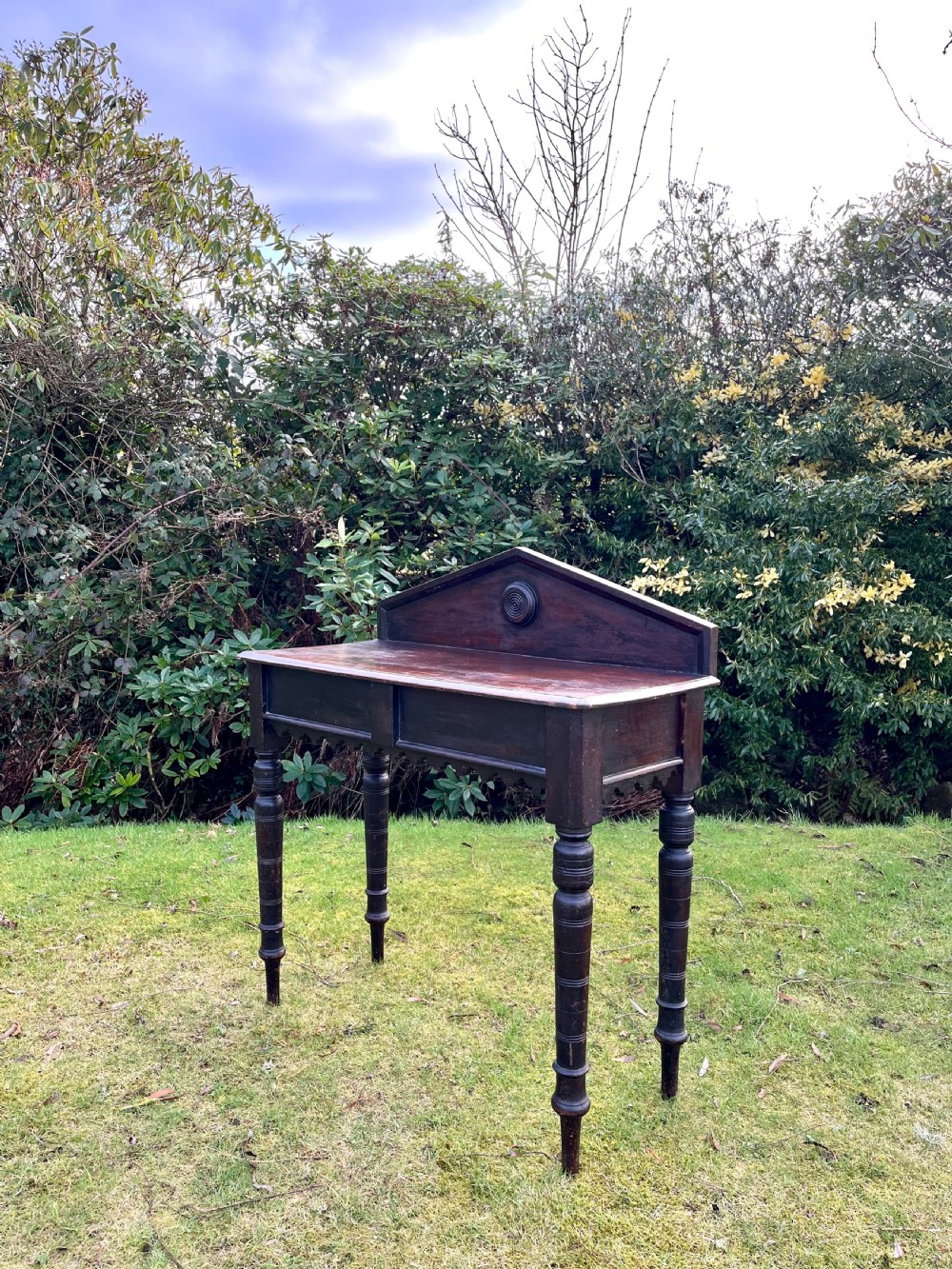 Scottish pine console table  View VIII