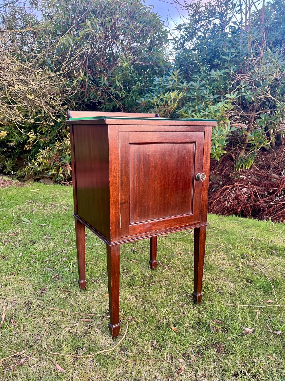 Pair mahogany bedside cabinets  View VII