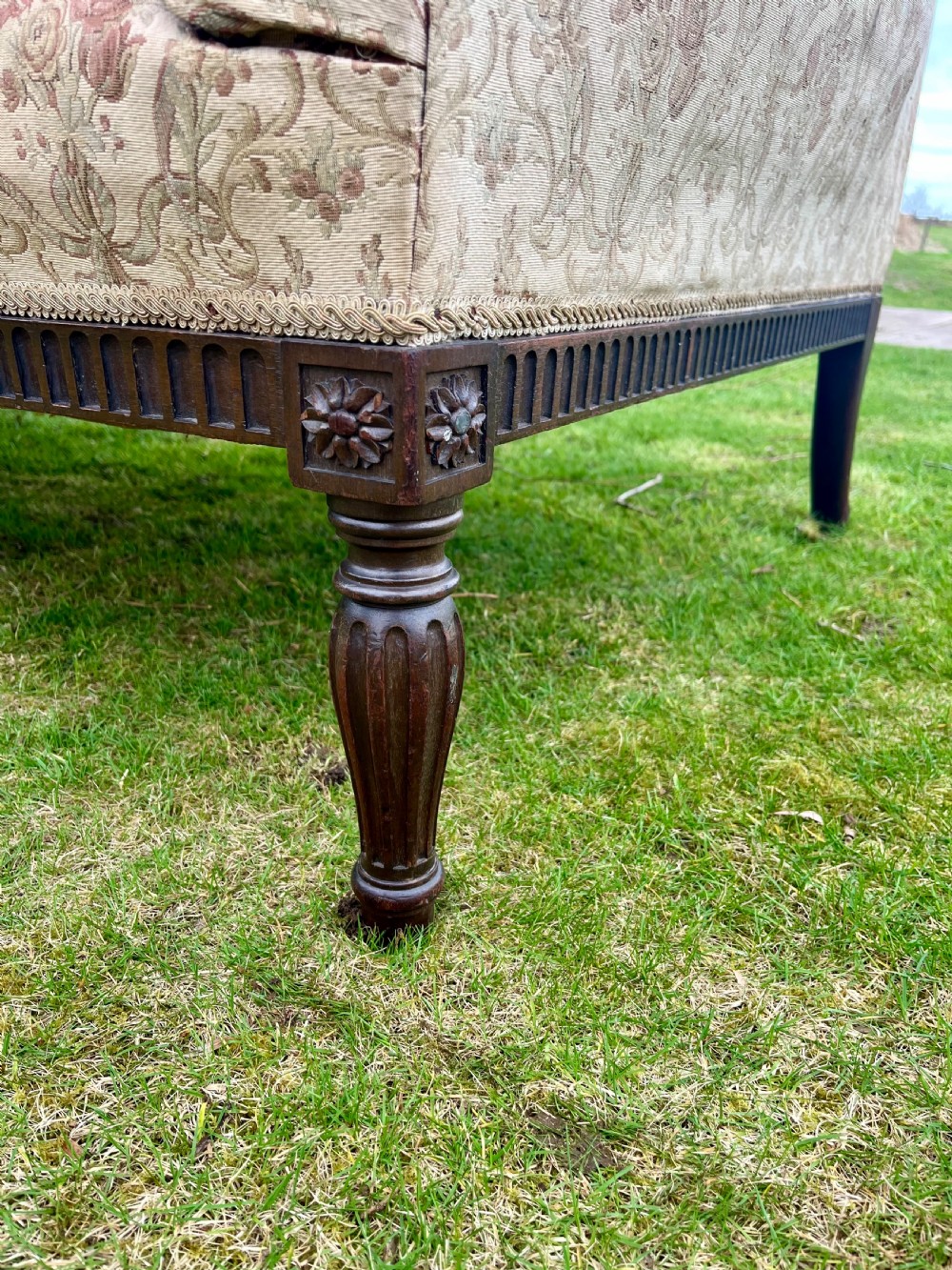 Large deep seated settee View III