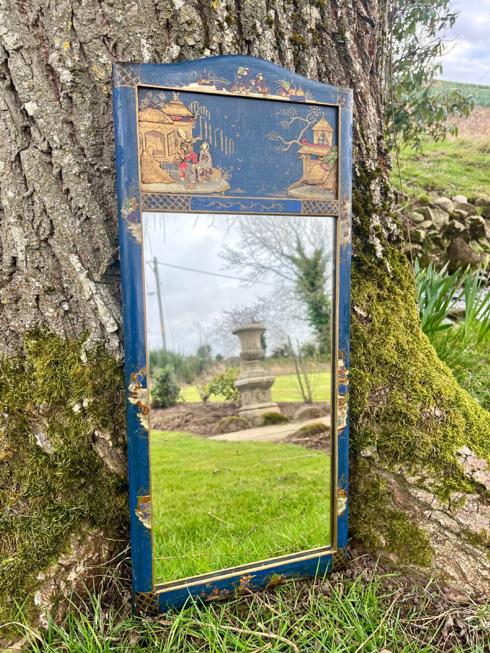 Chinoiserie wall mirror 