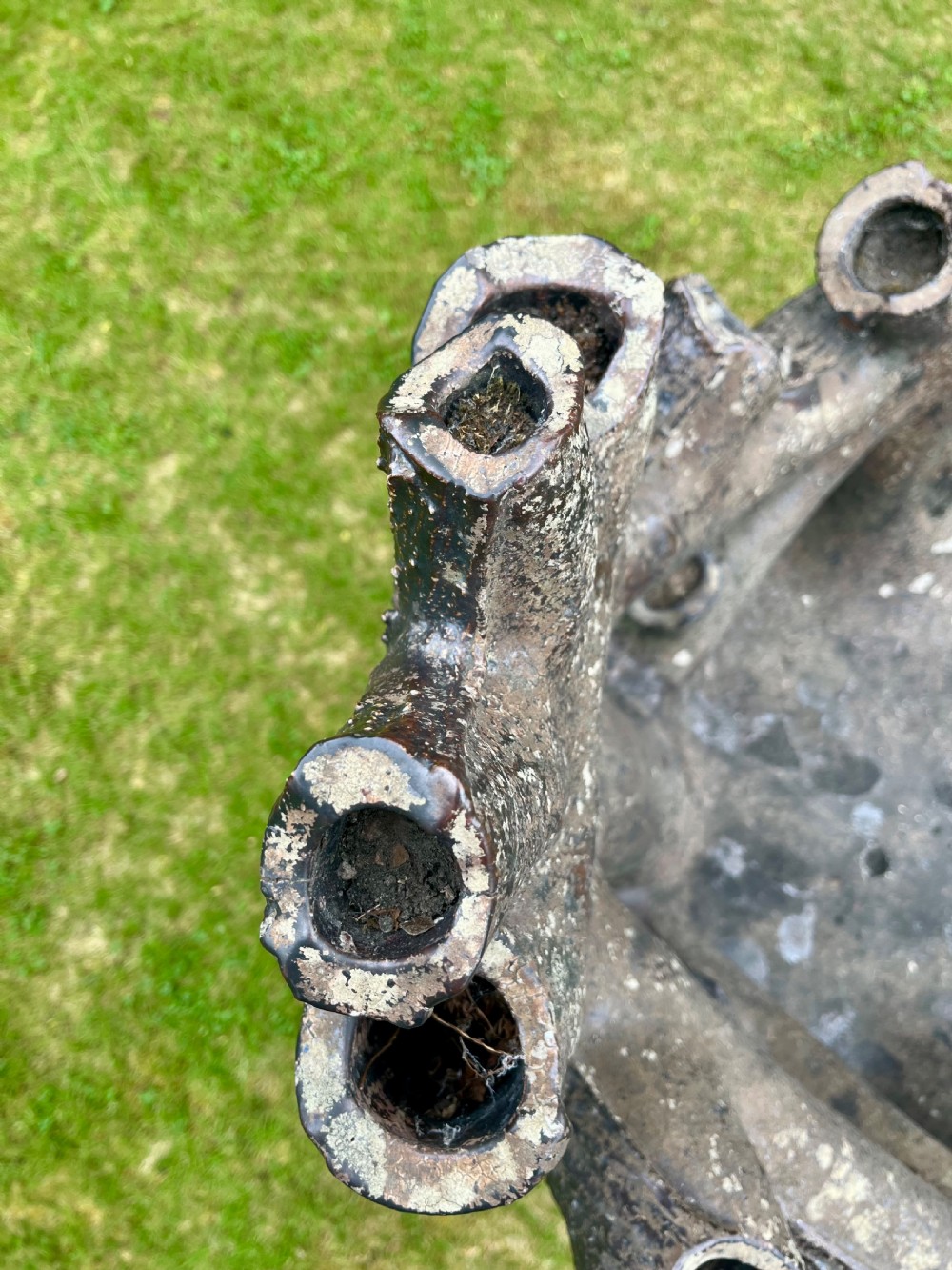 Scottish faux bois garden chair  View III