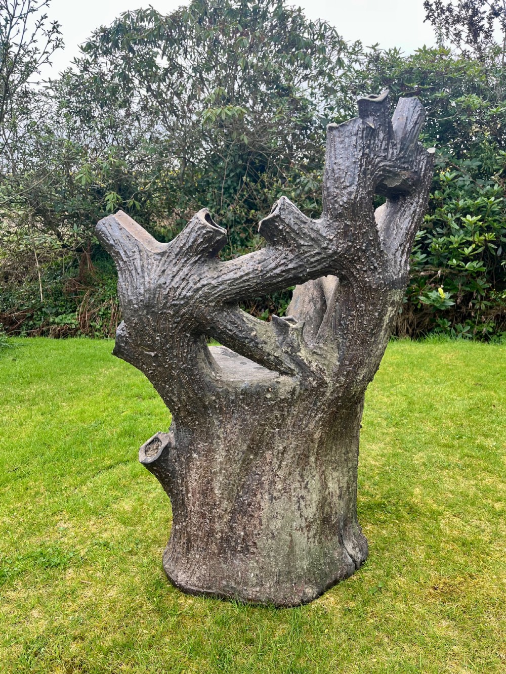 Scottish faux bois garden chair  View VI