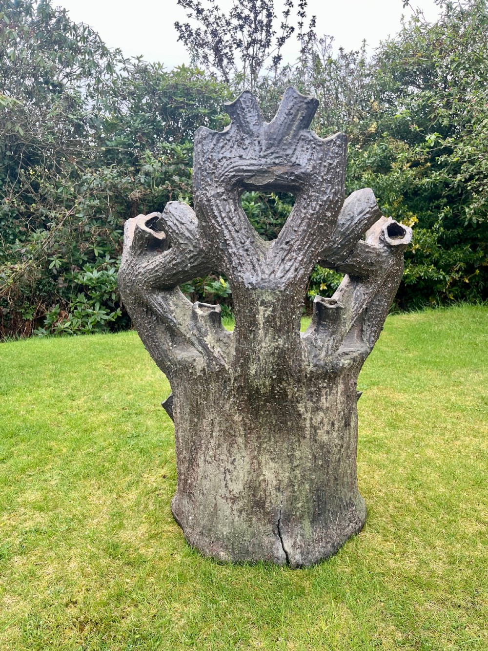Scottish faux bois garden chair  View VII