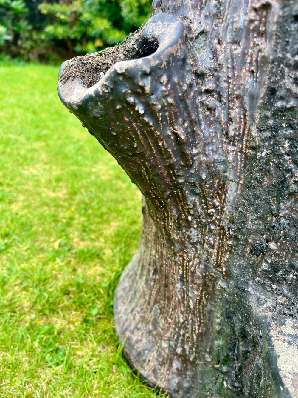 Scottish faux bois garden chair  View XI