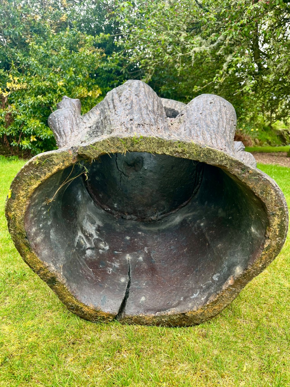 Scottish faux bois garden chair  View XII