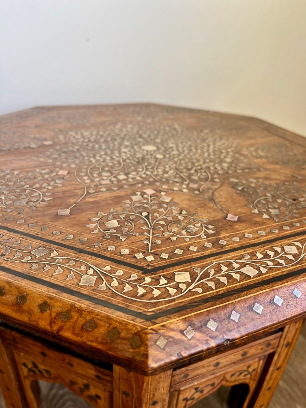Anglo Indian Hoshiarpur table  View VII