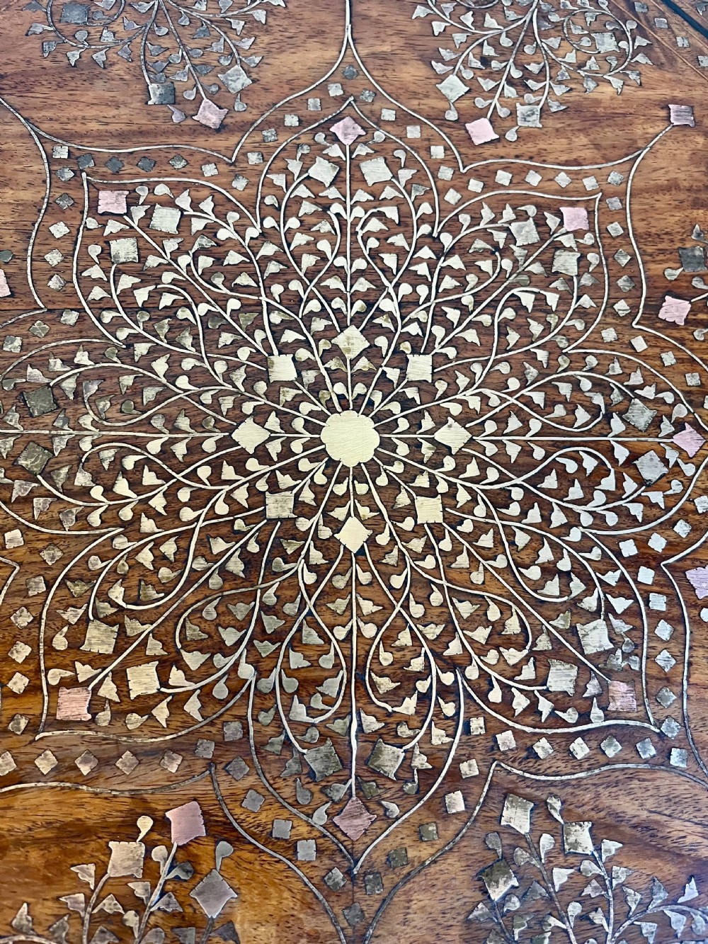 Anglo Indian Hoshiarpur table  View IX
