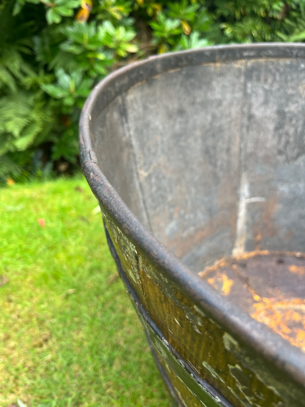 Large tole log bin View V