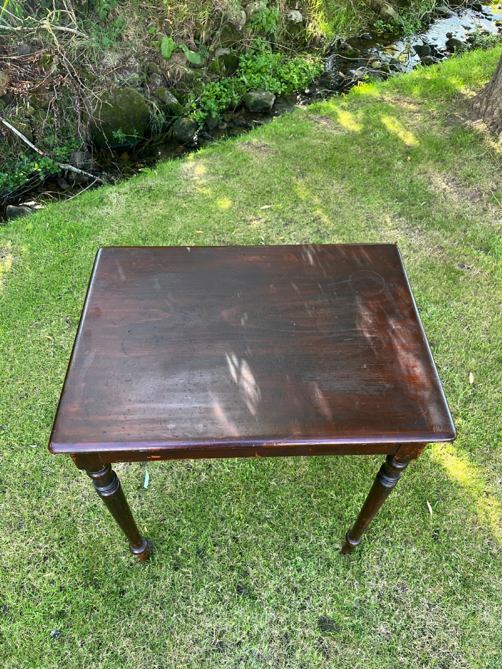 Scottish pine occasional table View III