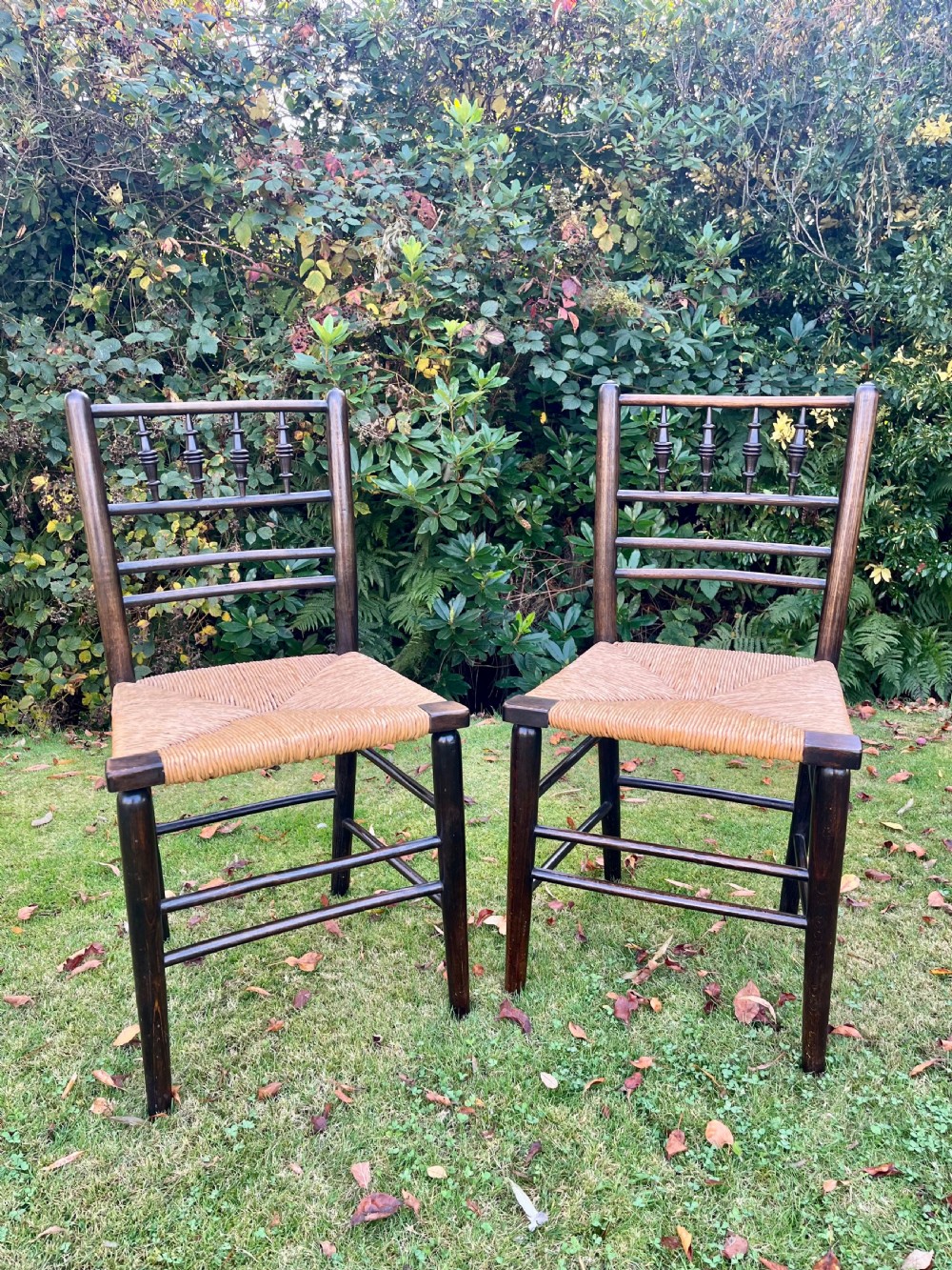 Pair Sussex chairs  View XI