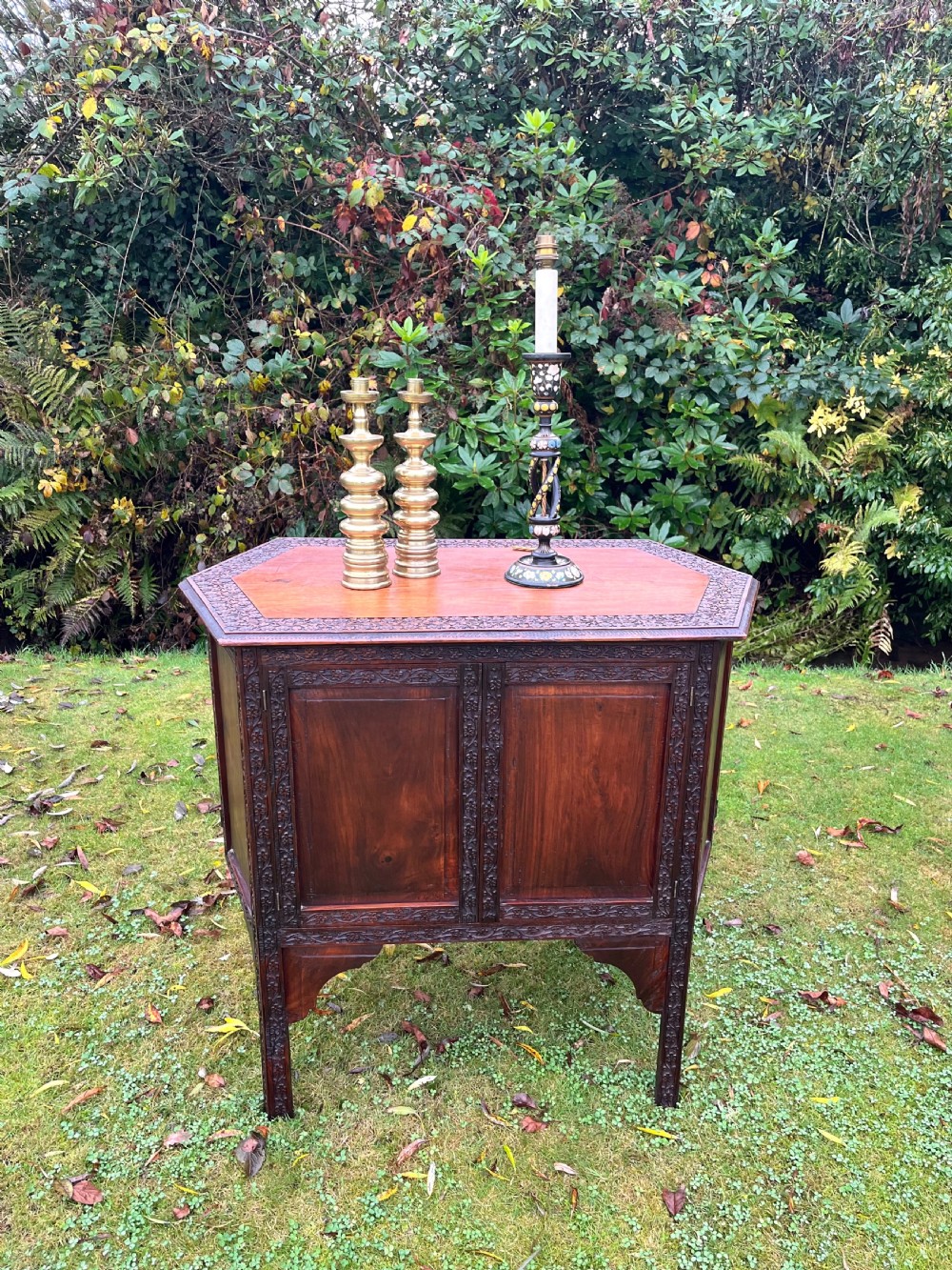 Anglo Indian Kashmiri occasional table  View II