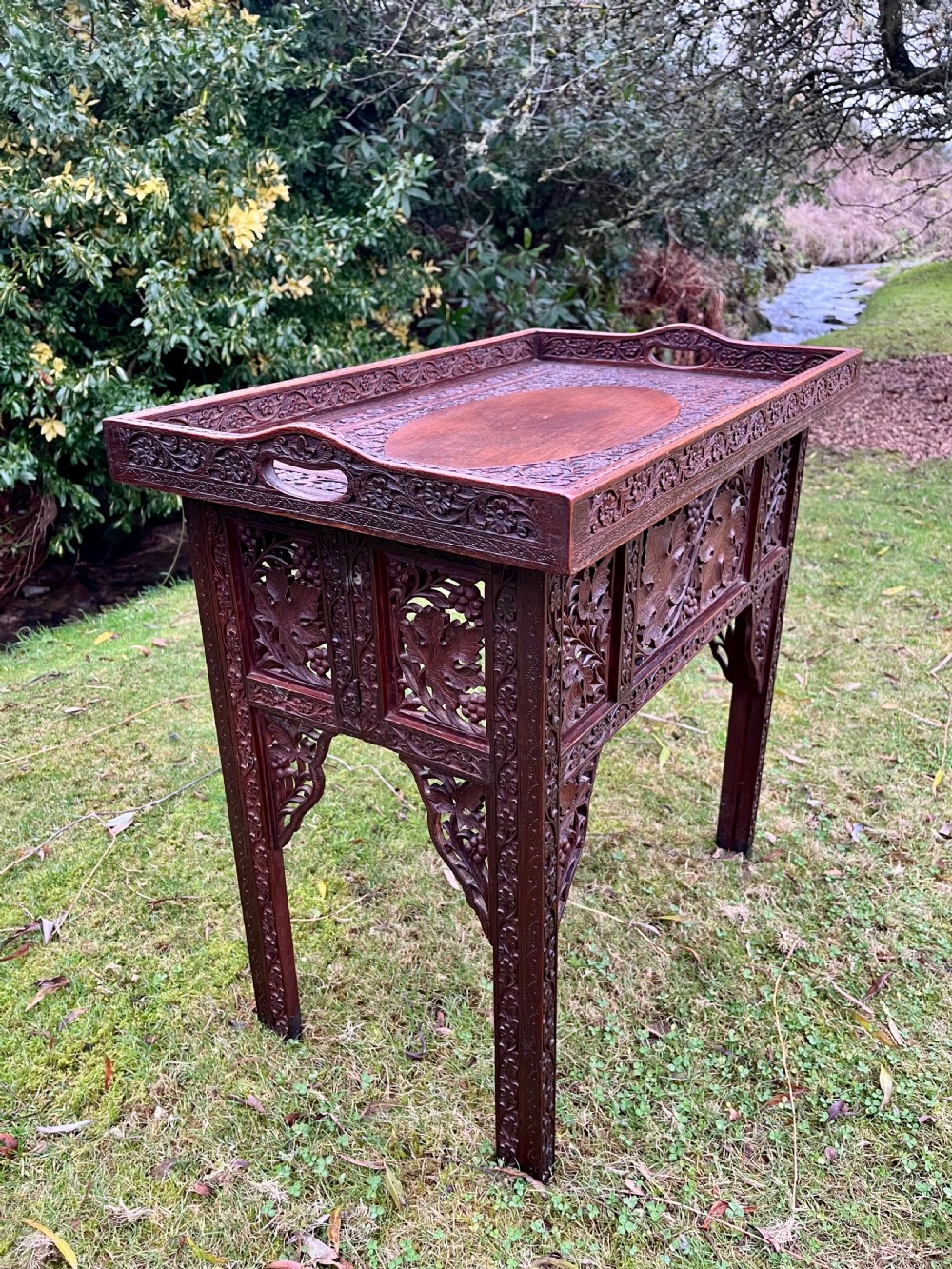 Anglo Indian occasional table  View X