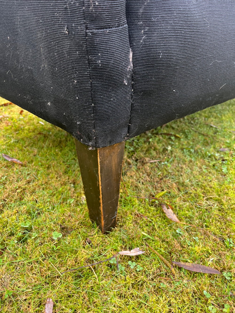 Edwardian high sided settee View V