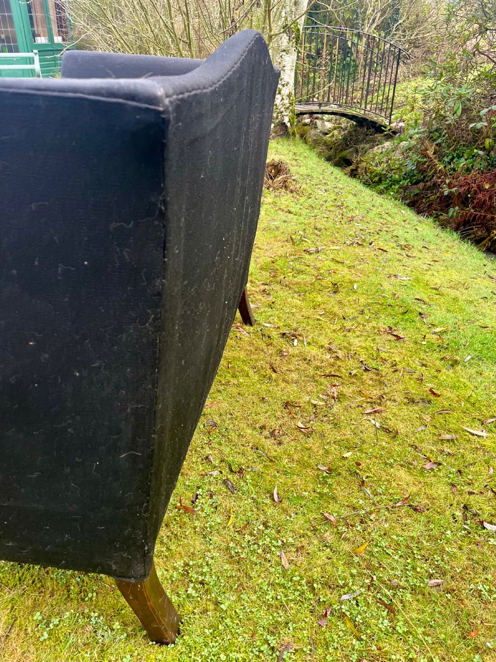 Edwardian high sided settee View VII