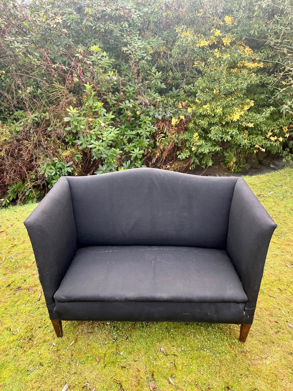 Edwardian high sided settee View VIII