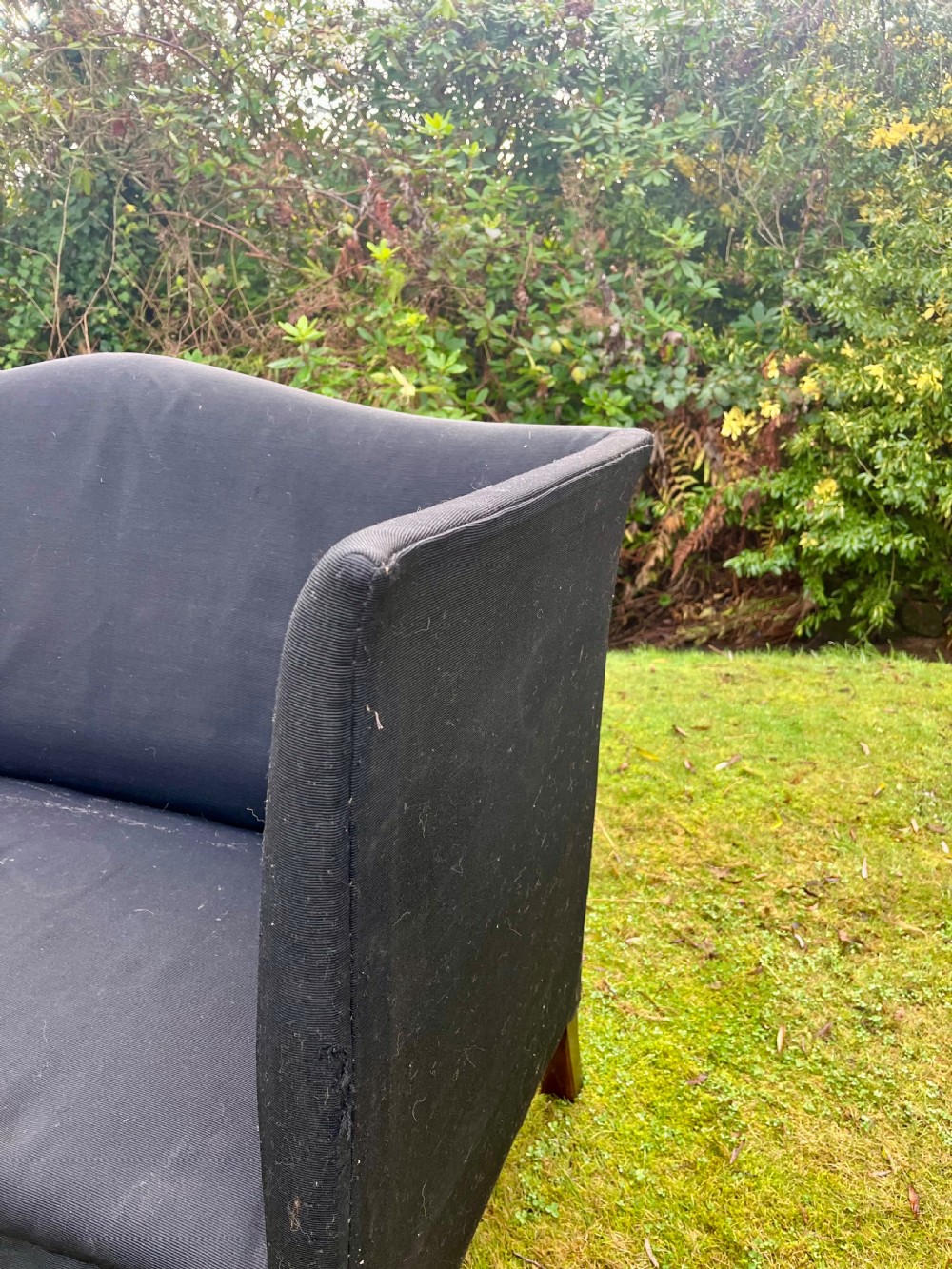 Edwardian high sided settee View X