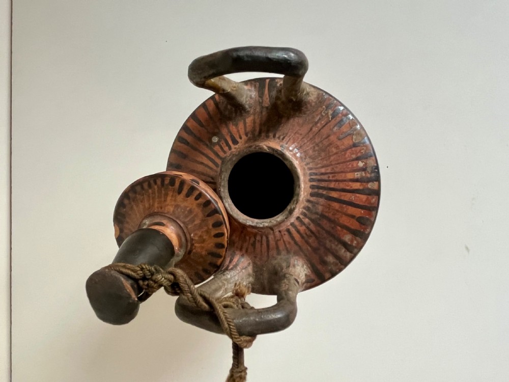 Ancient Greek pottery marriage vase View XI
