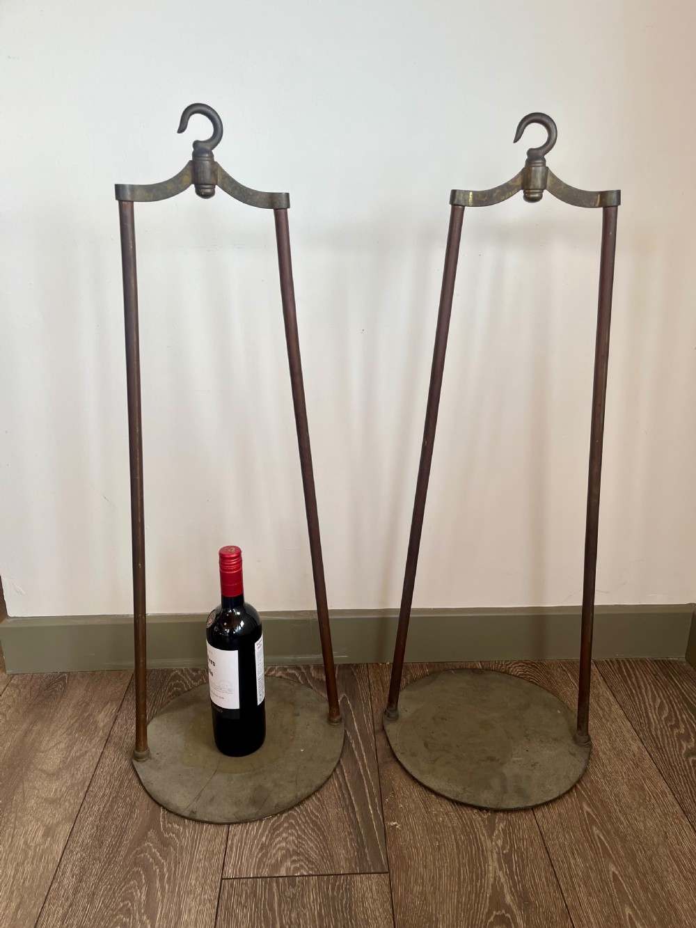 Brass and copper hanging kitchen displays View V