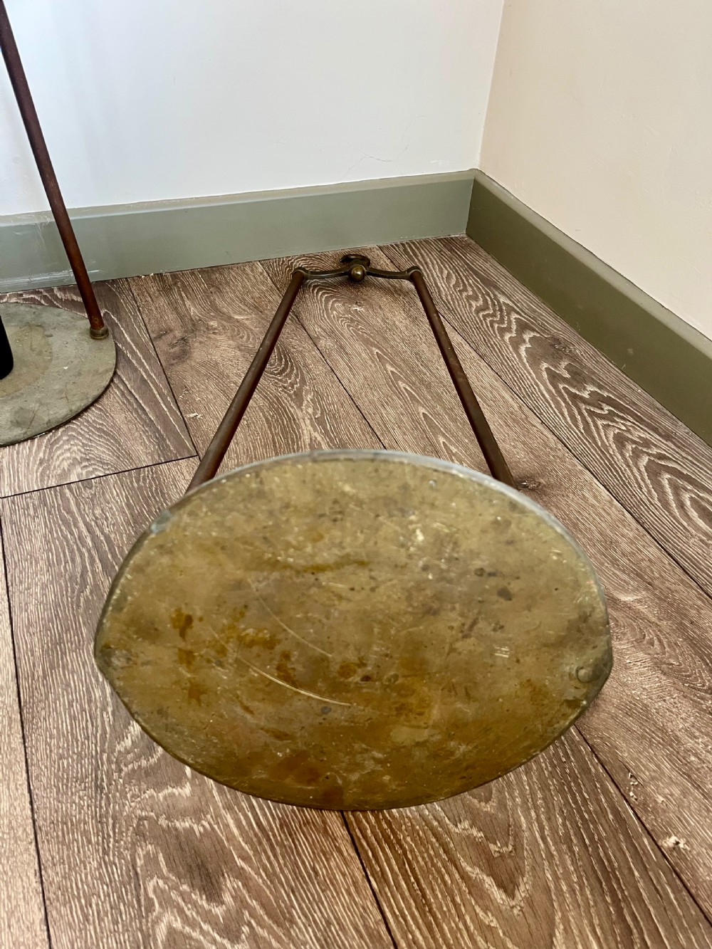 Brass and copper hanging kitchen displays View VI