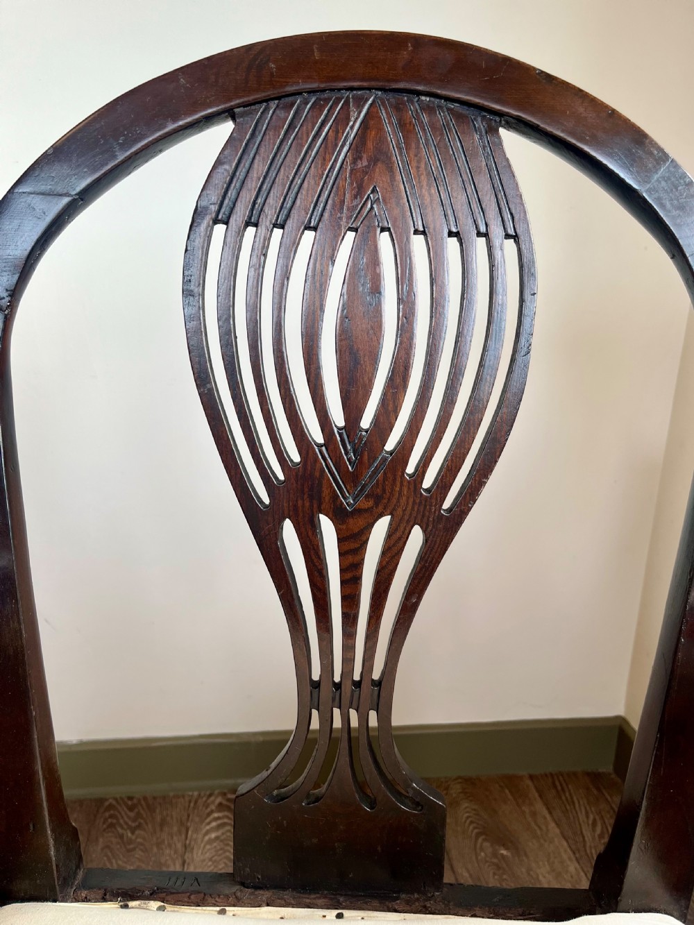 Scottish laburnum open armchair  View VI