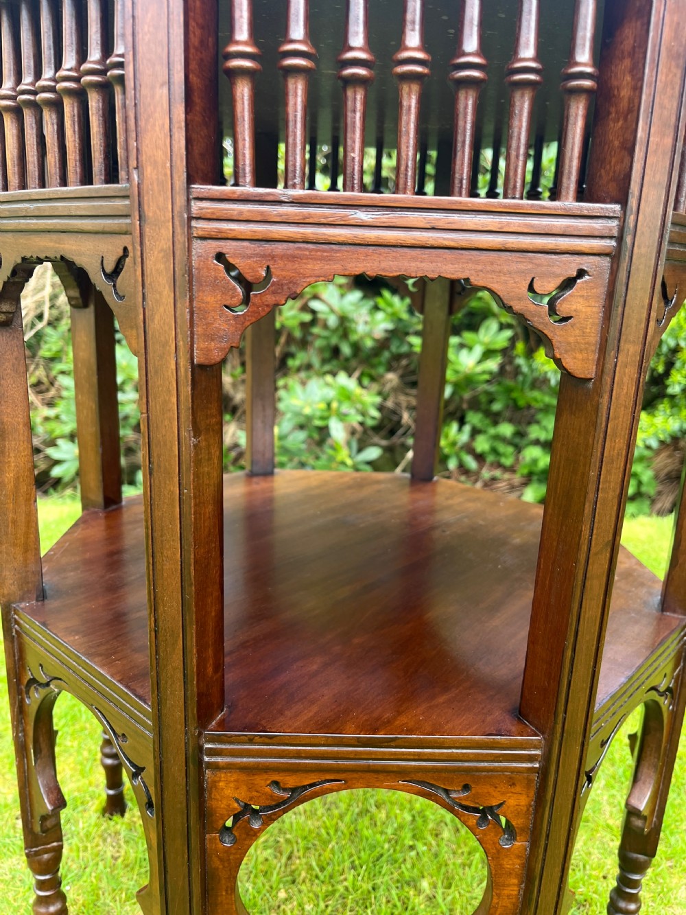 Large moorish lamp table View III