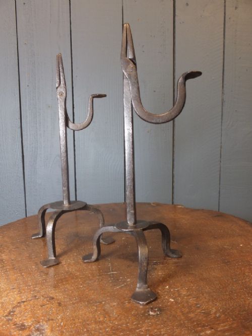pair of rushlights - CATEGORY: ANTIQUE LIGHTING - DATED 19TH CENTURY