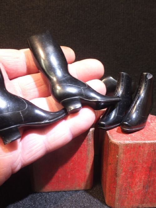 MINIATURE COAL BOOTS AND SHOE - ADDITIONAL PHOTO 1