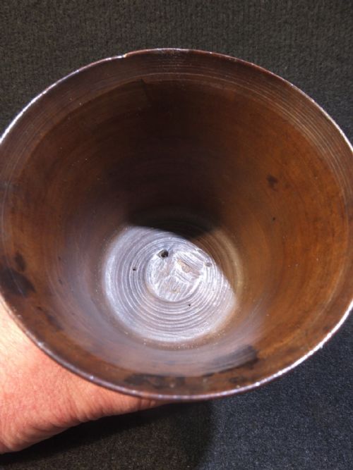 POLE LATHE TURNED GOBLET - ADDITIONAL PHOTO 3