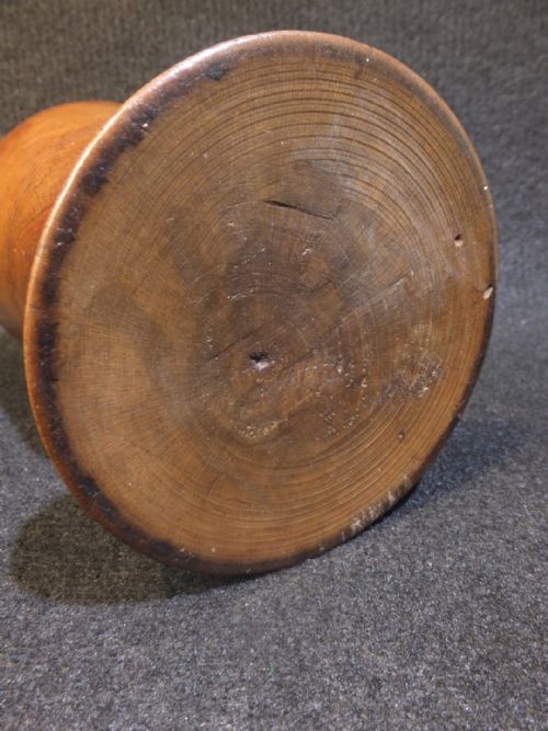 POLE LATHE TURNED GOBLET - ADDITIONAL PHOTO 5