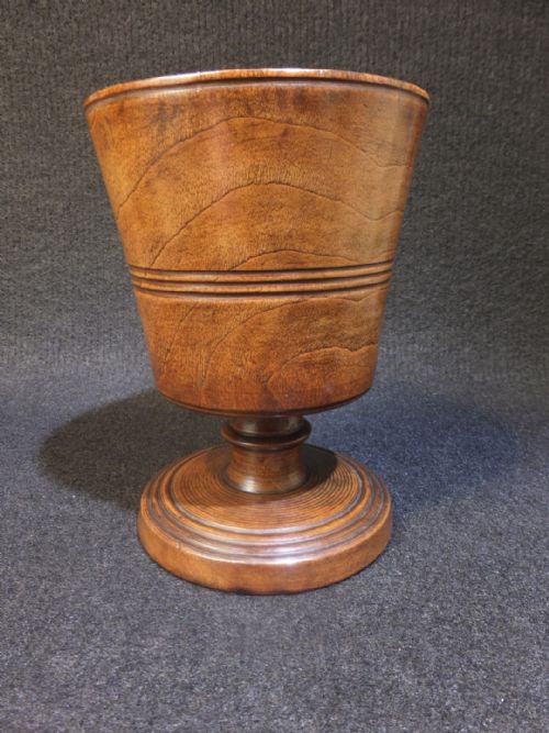 POLE LATHE TURNED GOBLET - ADDITIONAL PHOTO 7