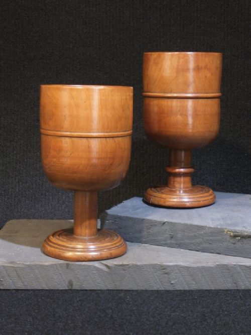 PAIR OF GOBLETS