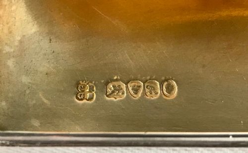 ANTIQUE SOLID SILVER STERLING AND TORTOISESHELL TABLE SNUFF BOX WILLIAM IV LONDON 1836 - ADDITIONAL PHOTO 4