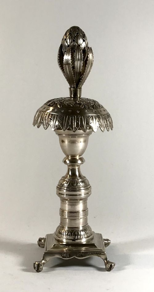 MAGNIFICENT SOLID SILVER TOOTHPICK PORTUGAL PORTO 1849 PALITEIRO 20CM - ADDITIONAL PHOTO 1